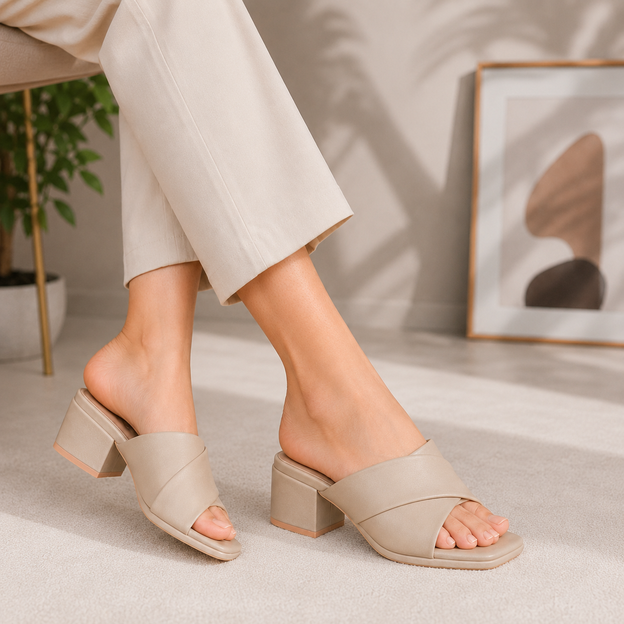 Kross Off White Heel